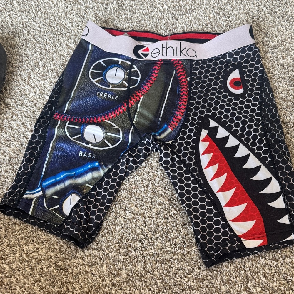 Ethika Shark and Speaker Graphic Boxer Briefs
